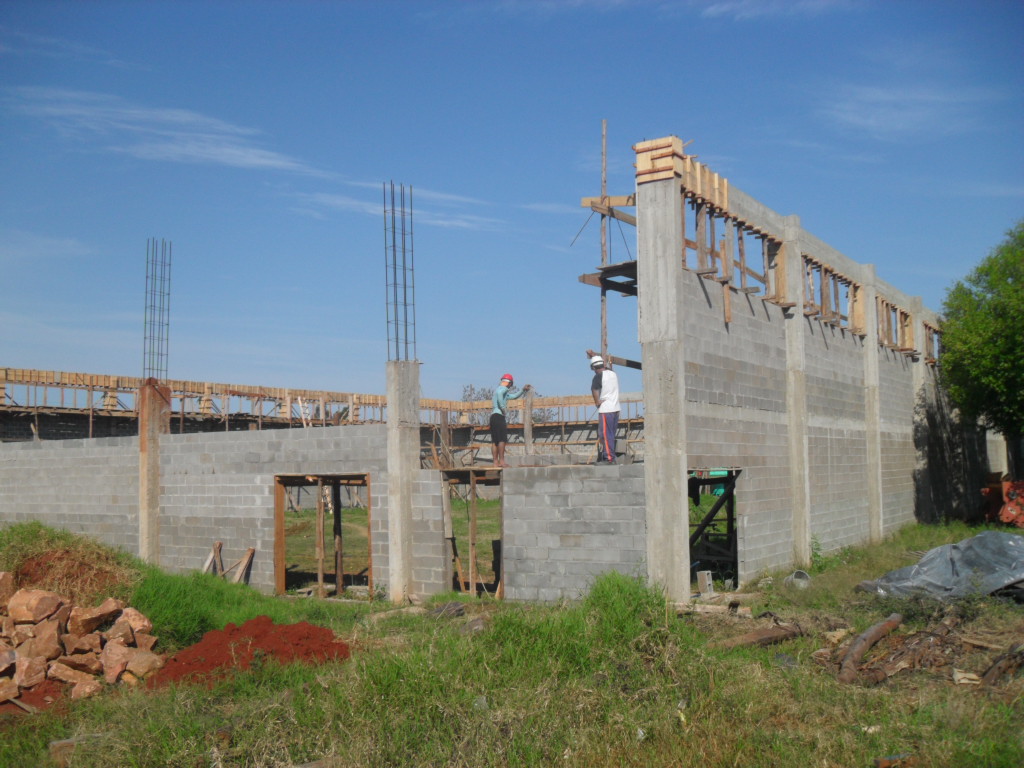 Obras do Ginásio Municipal avançam